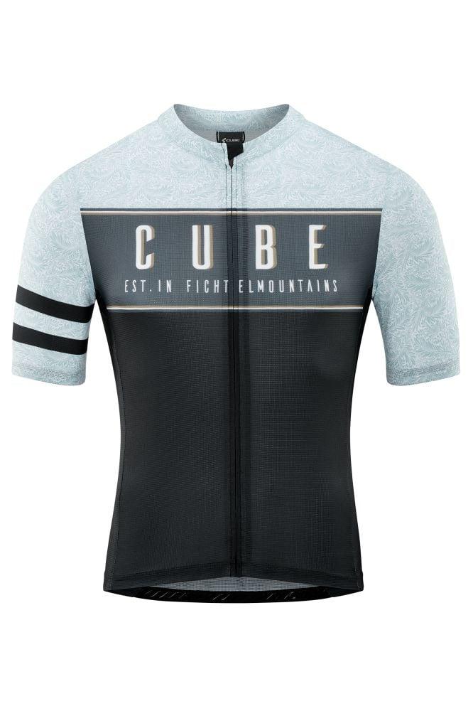 Cube BLACKLINE Trikot CMPT kurzarm - Liquid-Life #Wähle Deine Farbe_Grey´n´Blue