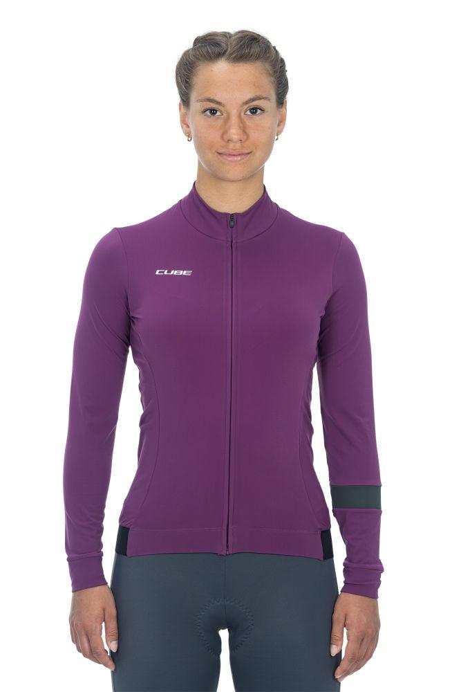 Cube BLACKLINE WS Trikot langarm - Liquid-Life #Wähle Deine Farbe_Violett