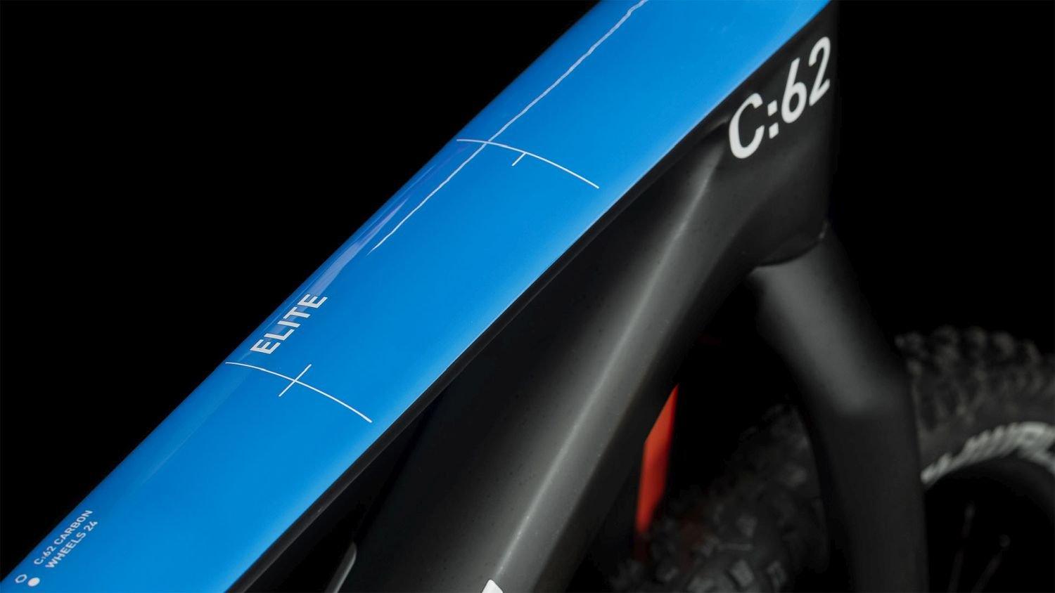 Cube Elite 240 C:62 SLX carbon´n´blue´n´red 2023 24" - Liquid-Life