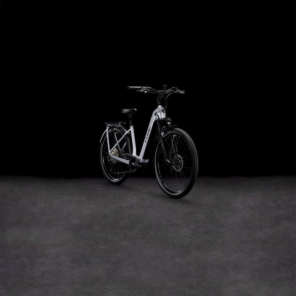 Cube Kathmandu Hybrid SLX 750 polarsilver´n´black 2023 Easy Entry - Liquid-Life