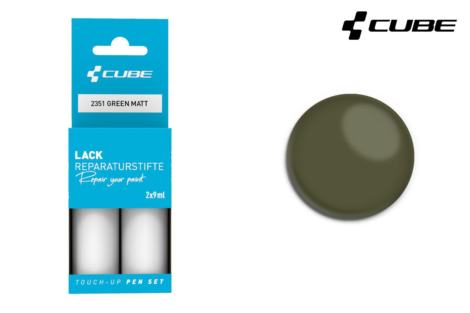 Cube Lackstift Set GREEN matt 2351 - Liquid-Life