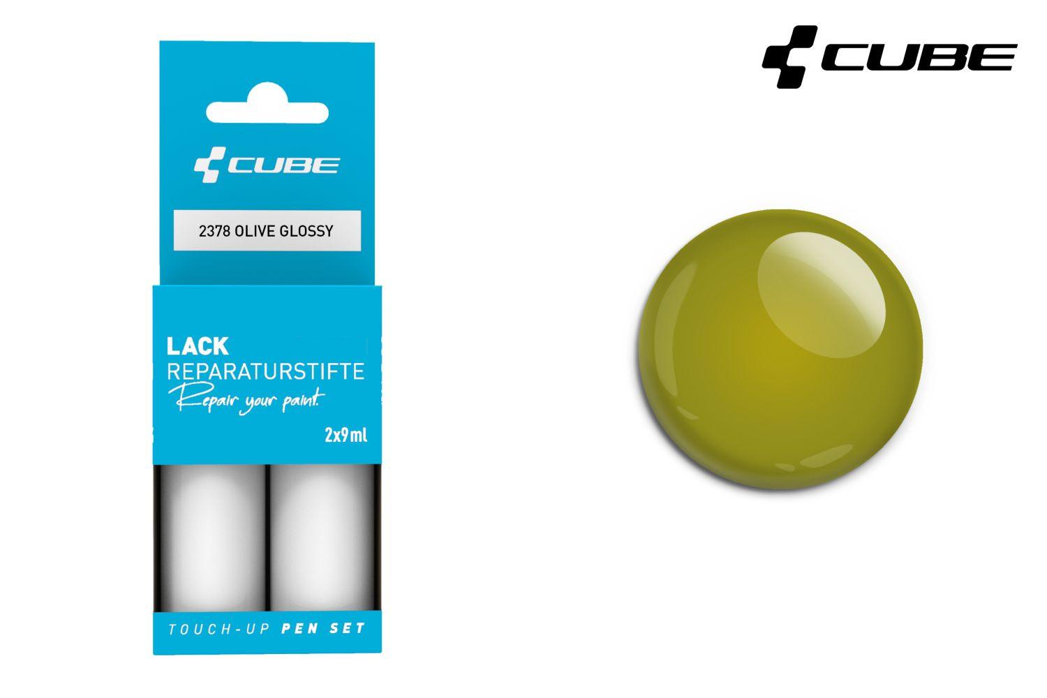 Cube Lackstift Set OLIVE glossy 2378 - Liquid-Life