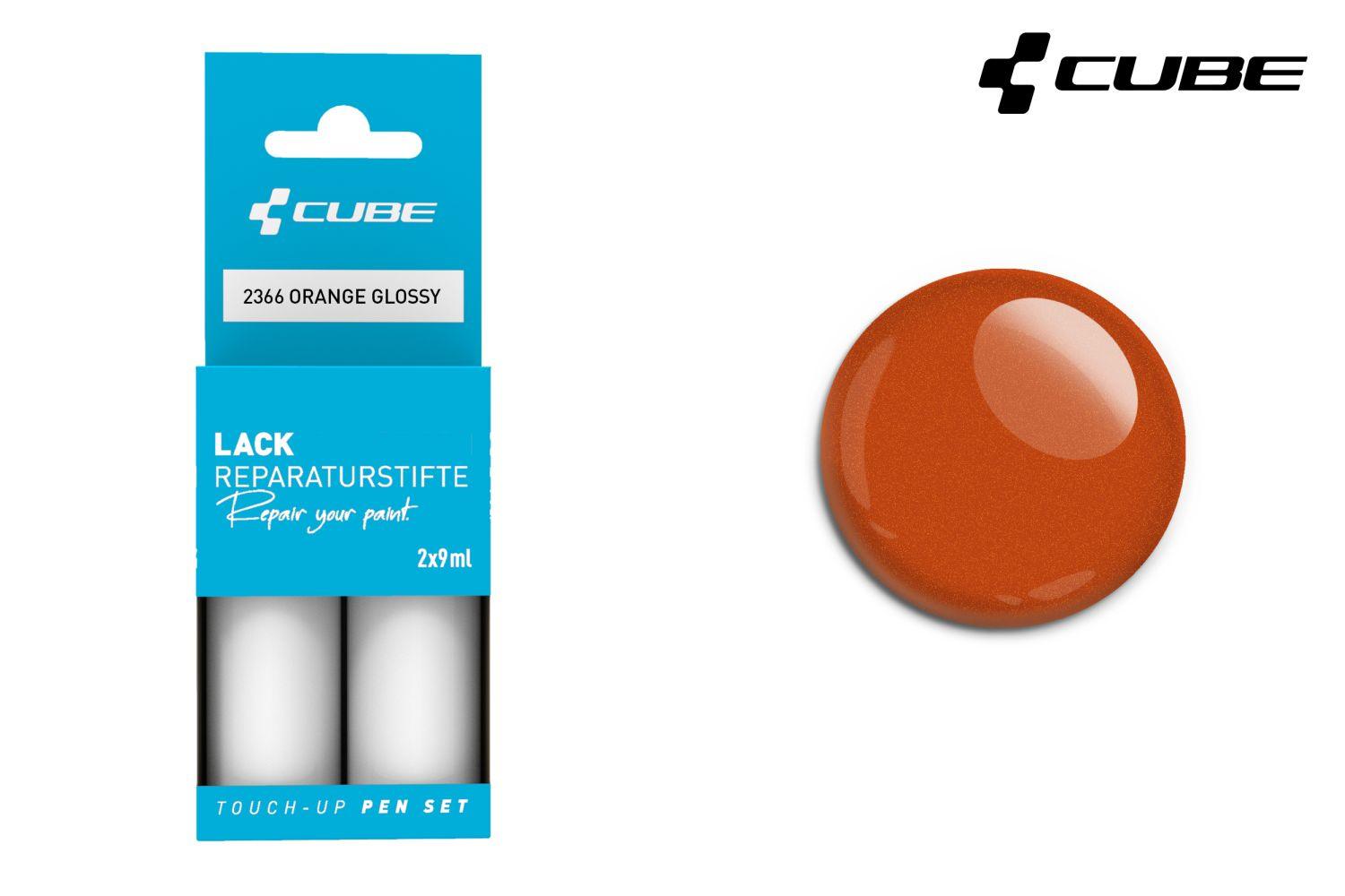 Cube Lackstift Set ORANGE glossy 2366 - Liquid-Life