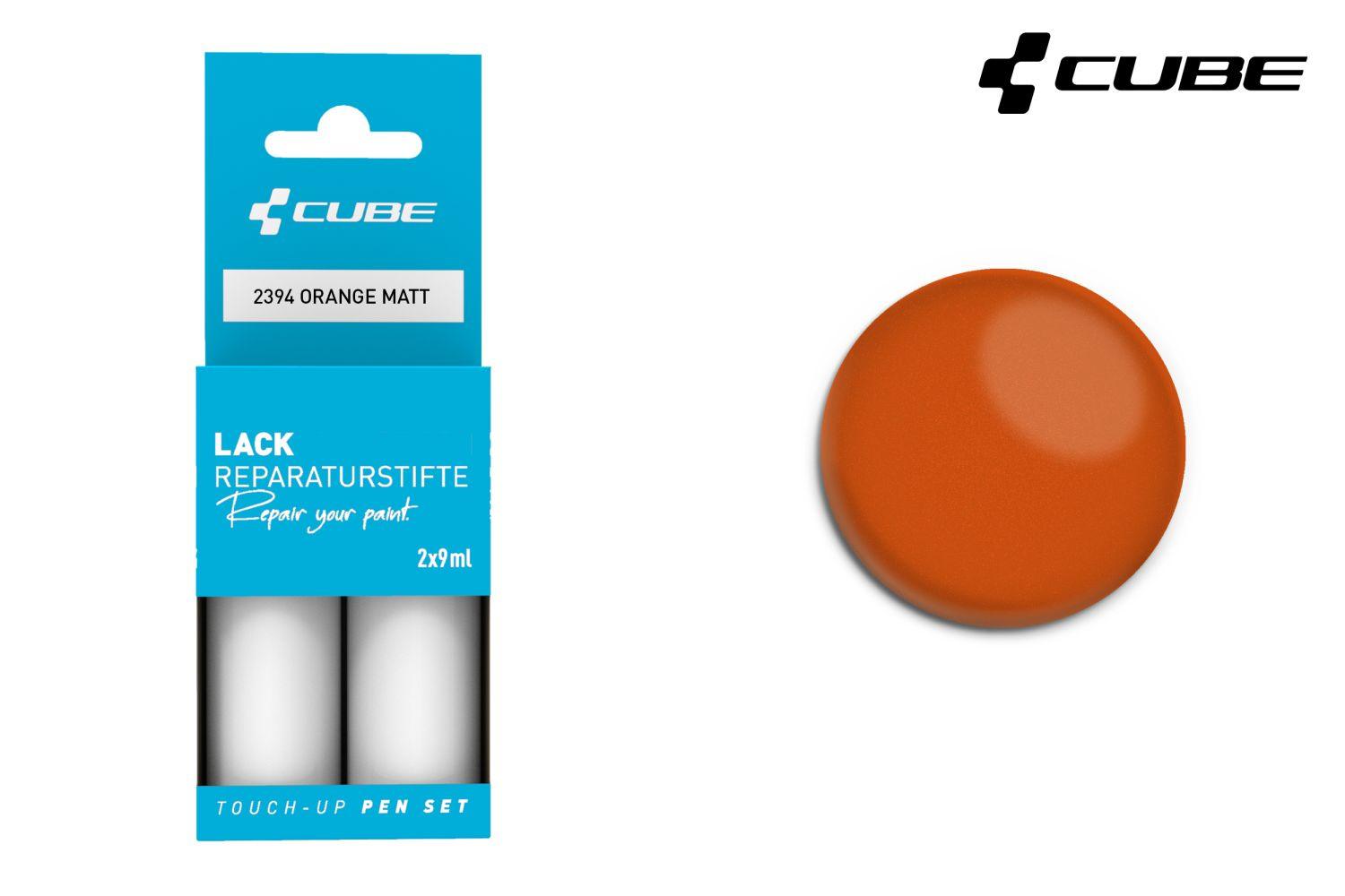 Cube Lackstift Set ORANGE matt 2394 - Liquid-Life