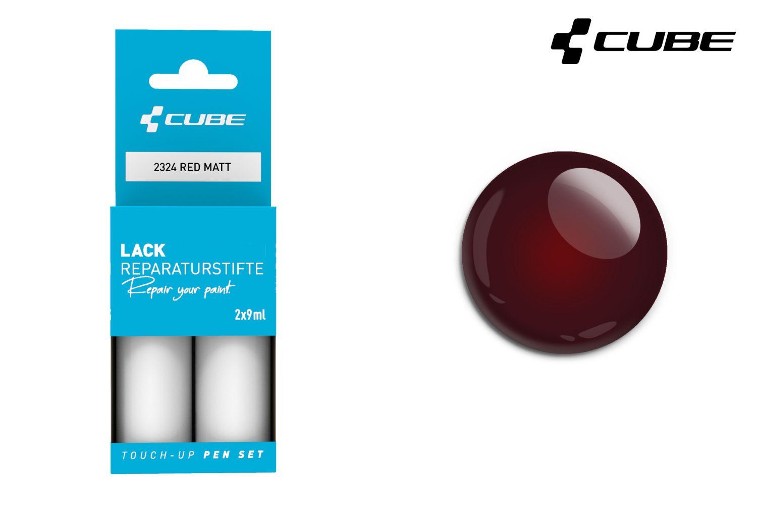 Cube Lackstift Set RED glossy 2325 - Liquid-Life