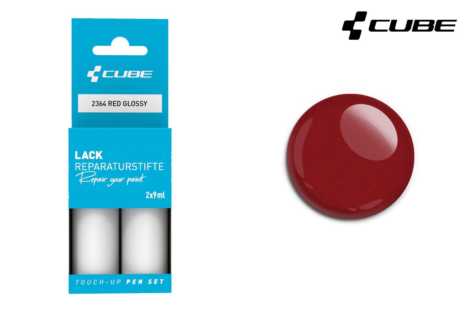 Cube Lackstift Set RED glossy 2364 - Liquid-Life