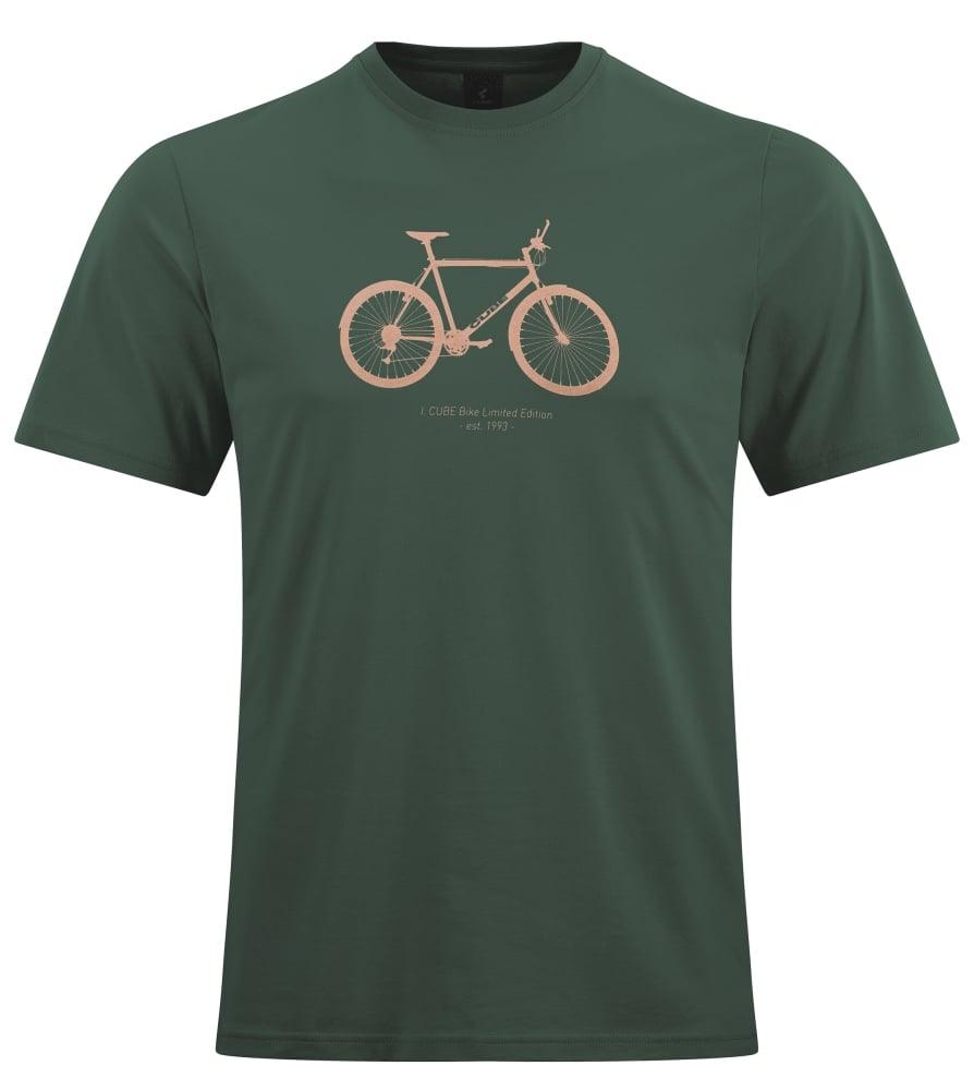 cube fahrrad shirt Cube Organic T-Shirt 90s Bike