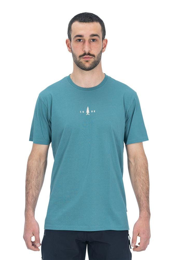 Cube Organic T-Shirt Fichtelmountains GTY FIT - Liquid-Life #Wähle Deine Farbe_Grau Pink