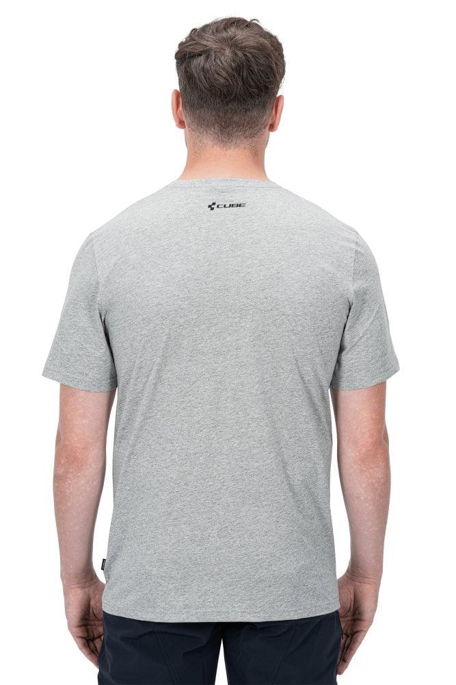 Cube Organic T-Shirt Fichtelmountains - Liquid-Life #Wähle Deine Farbe_Grey