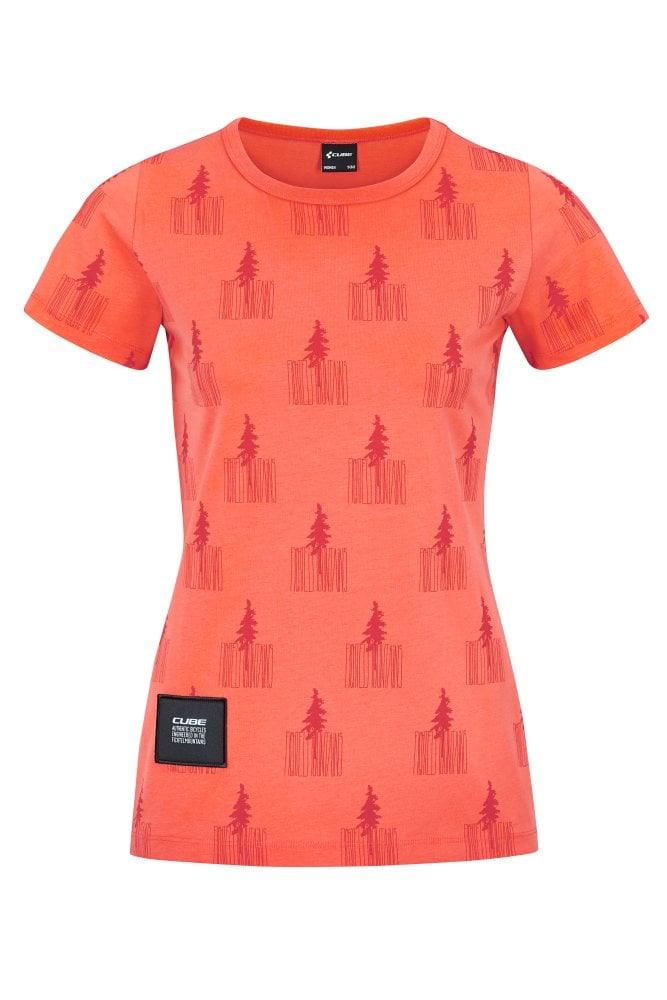 Cube Organic WS T-Shirt Fichtelmountains - Liquid-Life #Wähle Deine Farbe_Orange