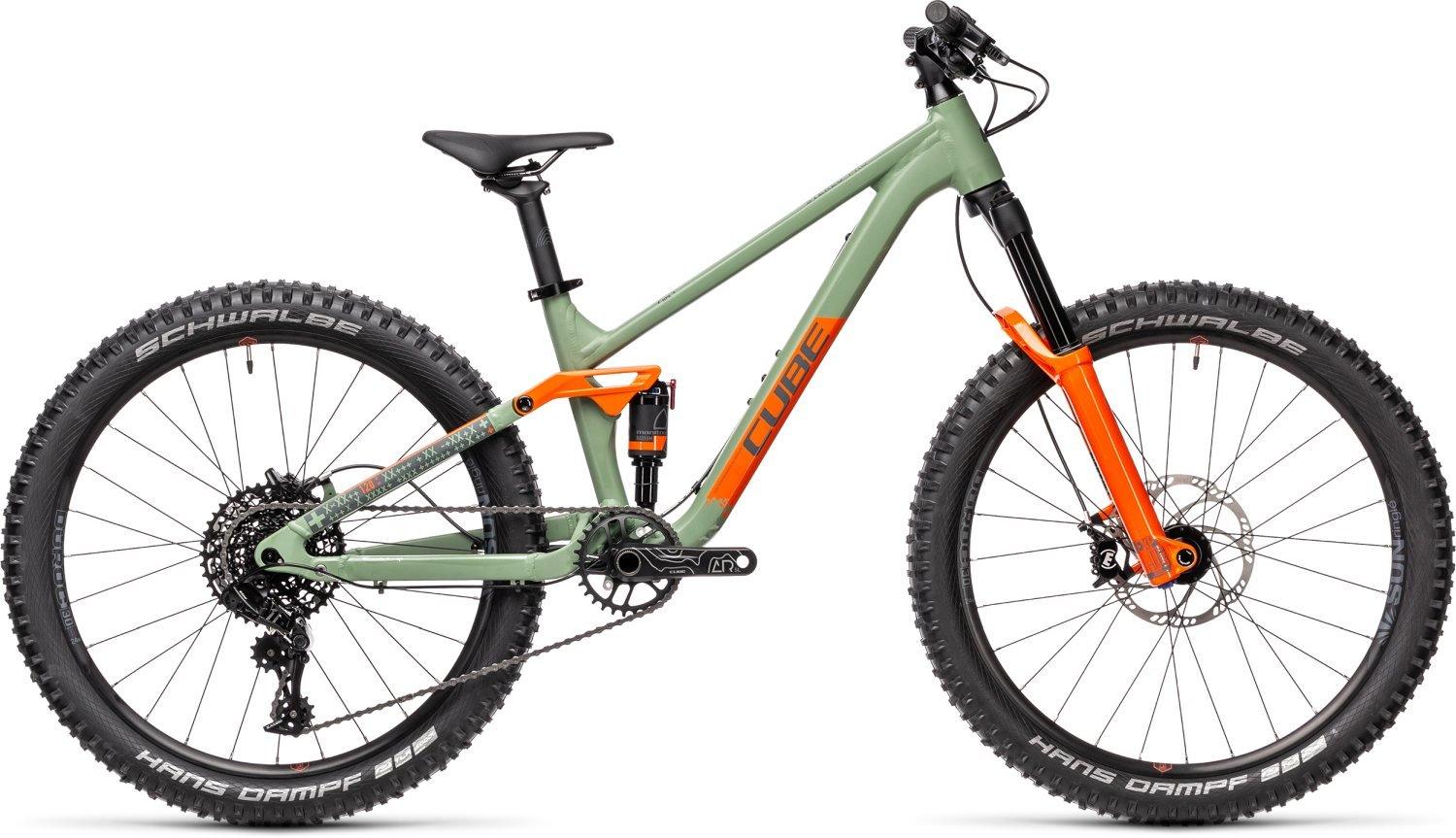 cube orange fahrrad Cube Stereo 240 Pro olive´n´orange