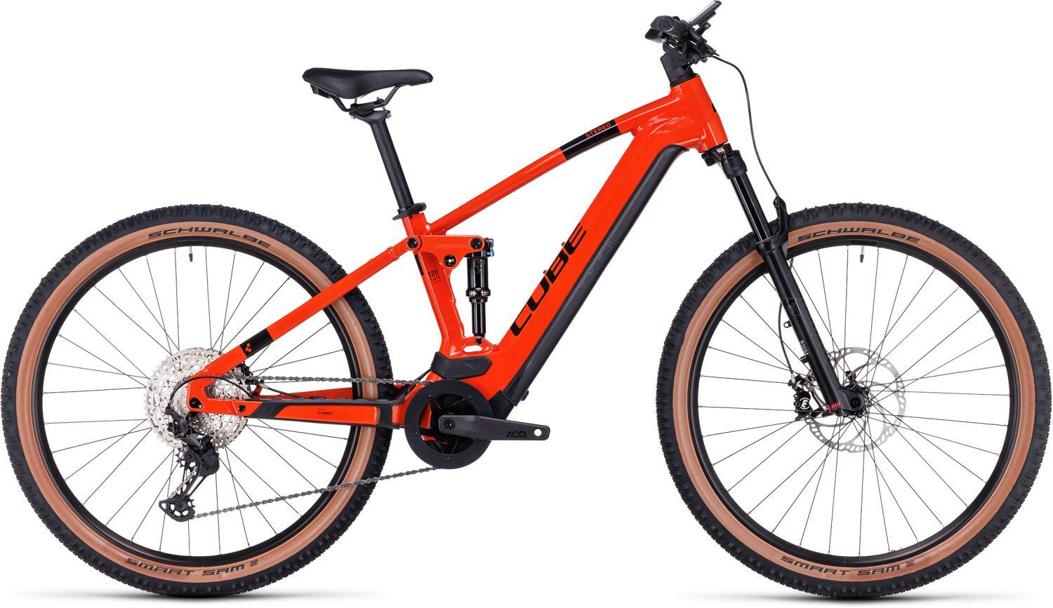 Cube Stereo Hybrid 120 Race 750 sparkorange´n´black 2023 - Liquid-Life