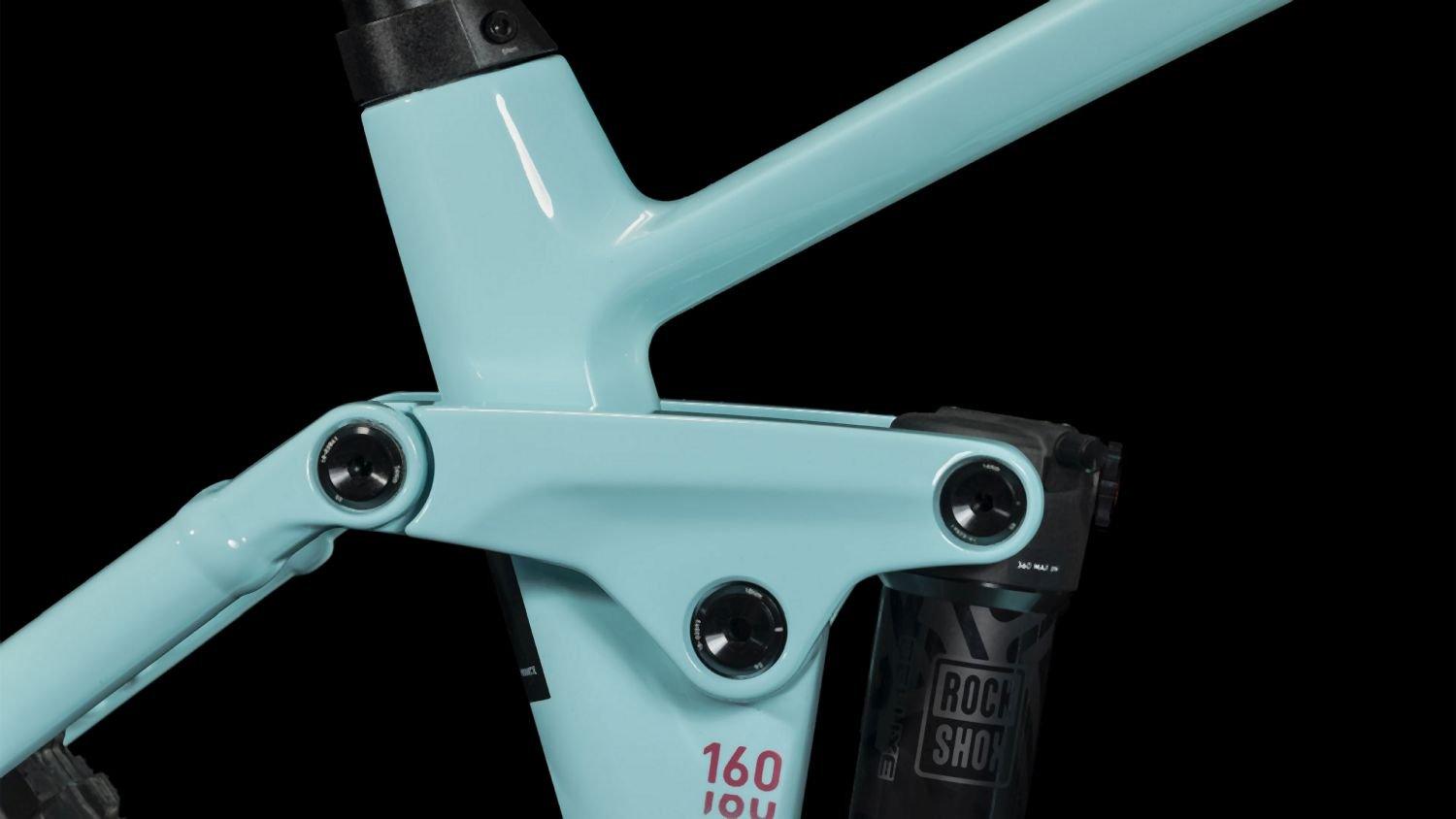 Cube Stereo Hybrid 160 HPC Race 750 27.5 iceblue´n´black 2023 - Liquid-Life