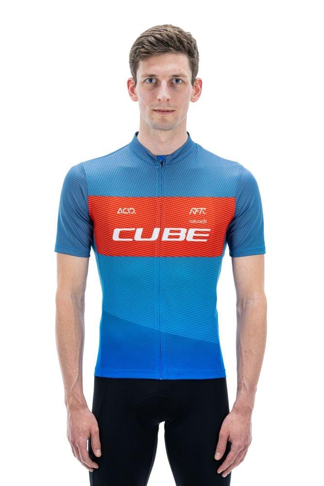 Cube TEAMLINE Trikot CMPT kurzarm – Race-Feeling im Slim Fit