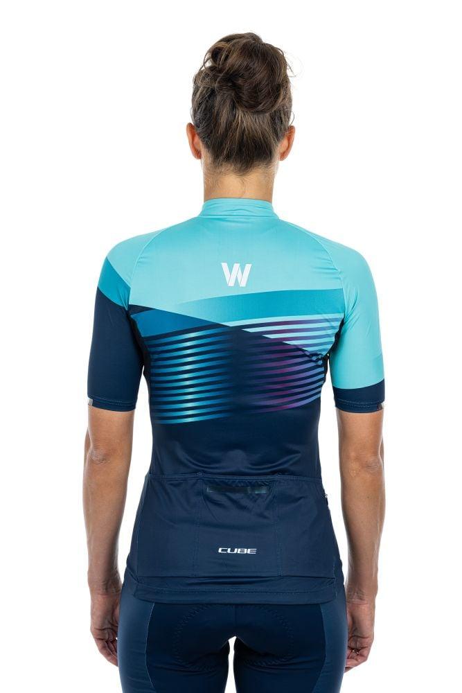 Cube TEAMLINE WS Trikot kurzarm - Liquid-Life #Wähle Deine Farbe_Blue´n´Mint