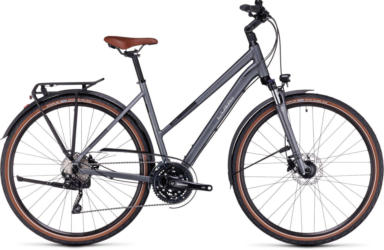 cube curve trekkingrad Cube Touring EXC Trapeze – Vielseitiger Allrounder für Tour & Alltag