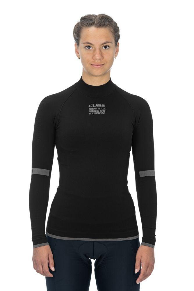 Cube WS Funktionsunterhemd Race Be Warm langarm - Liquid-Life #Wähle Deine Farbe_Schwarz