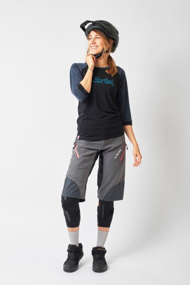 dirtlej trailscout half & half ladies - Liquid-Life #Wähle Deine Farbe_Grey/Peach