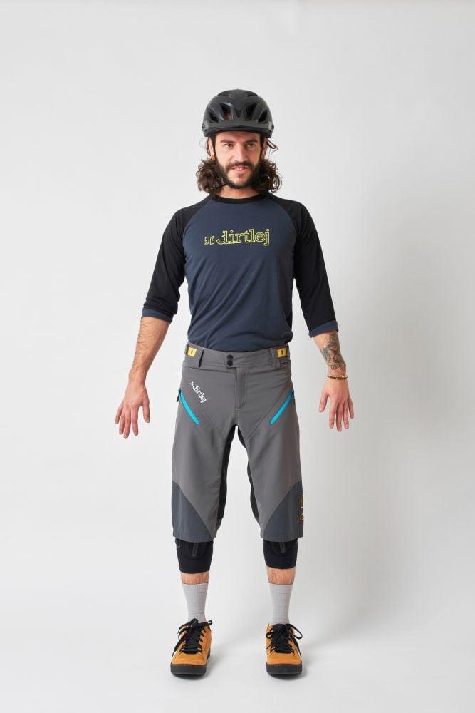 dirtlej trailscout half & half - Liquid-Life #Wähle Deine Farbe_Grey/Turq