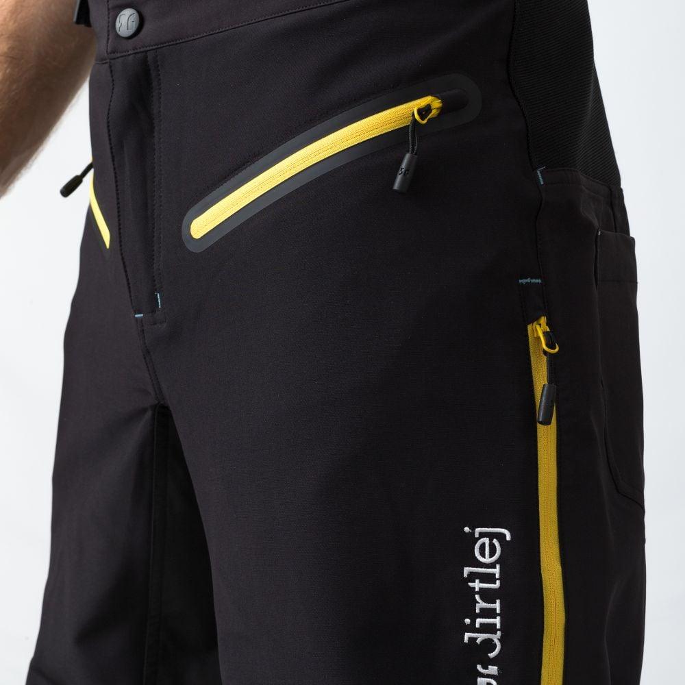 dirtlej trailscout half & half long - Liquid-Life #Wähle Deine Farbe_Schwarz/Gelb