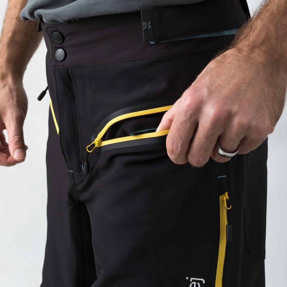 dirtlej trailscout half & half long - Liquid-Life #Wähle Deine Farbe_Schwarz/Gelb