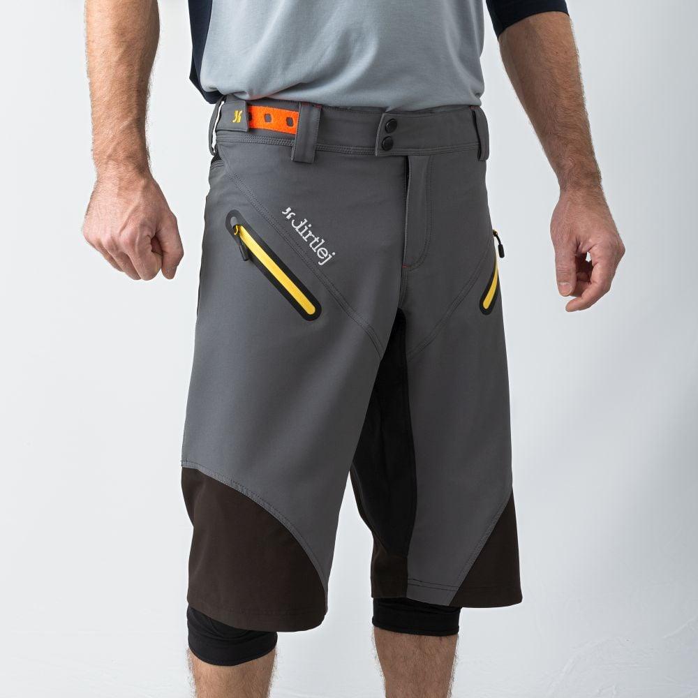 dirtlej trailscout half & half men - Liquid-Life #Wähle Deine Farbe_Grau/Gelb