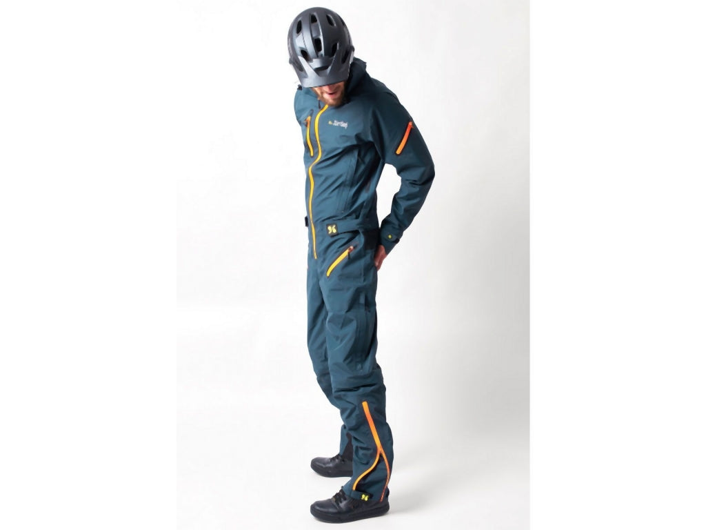 dirtlej dirtsuit core edition - Liquid-Life #Wähle Deine Farbe_steel blue/orange