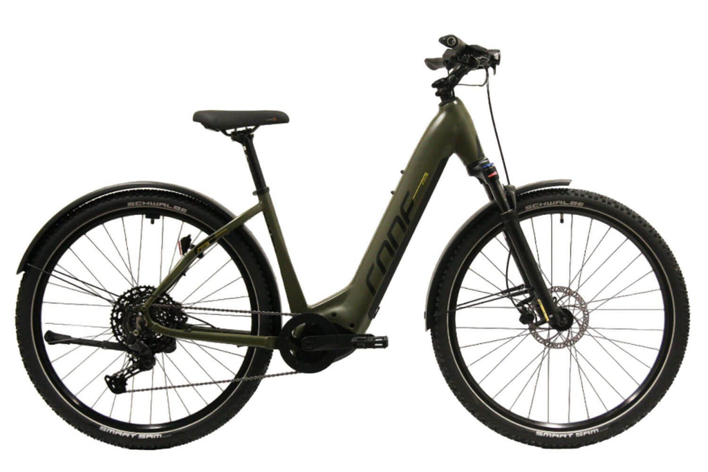 CONE eCross IN 3.0 Wave 750Wh Dunkelgrün/Schwarz