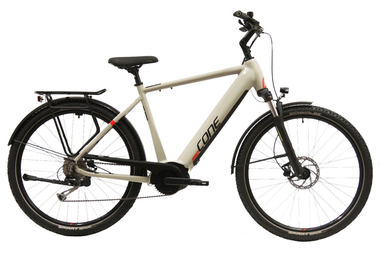 CONE eSUV IN 2.0 Gent 2024 (625Wh) – Dein Power-E-Bike in Grau/Schwarz