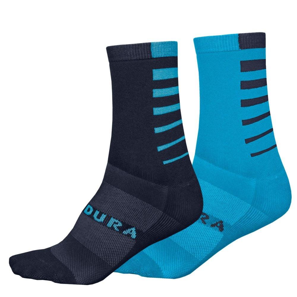 Endura Coolmax Stripe Socken (Doppelpack) - Liquid-Life