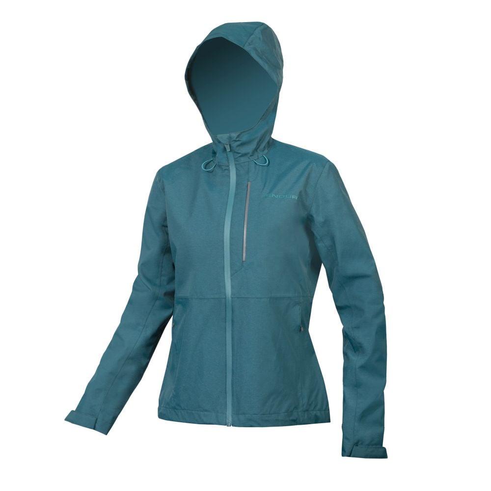 Endura Damen Hummvee Wasserdichte Kapuzenjacke - Liquid-Life #Wähle Deine Farbe_Sattes Teal