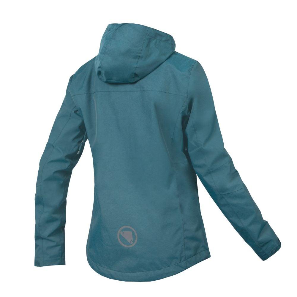 Endura Damen Hummvee Wasserdichte Kapuzenjacke - Liquid-Life #Wähle Deine Farbe_Sattes Teal