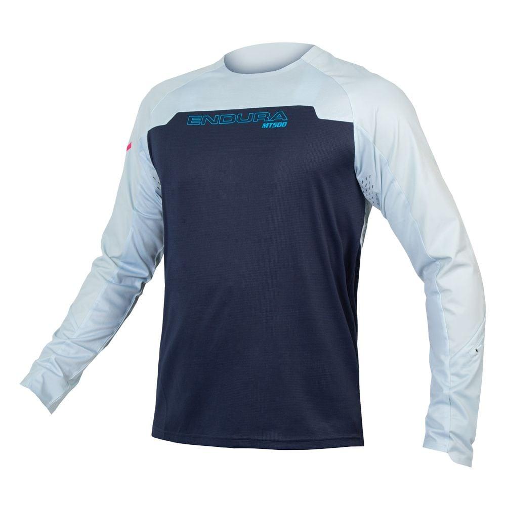 Endura MT500 Burner Trikot (langarm) - Liquid-Life #Wähle Deine Farbe_Ink Blue
