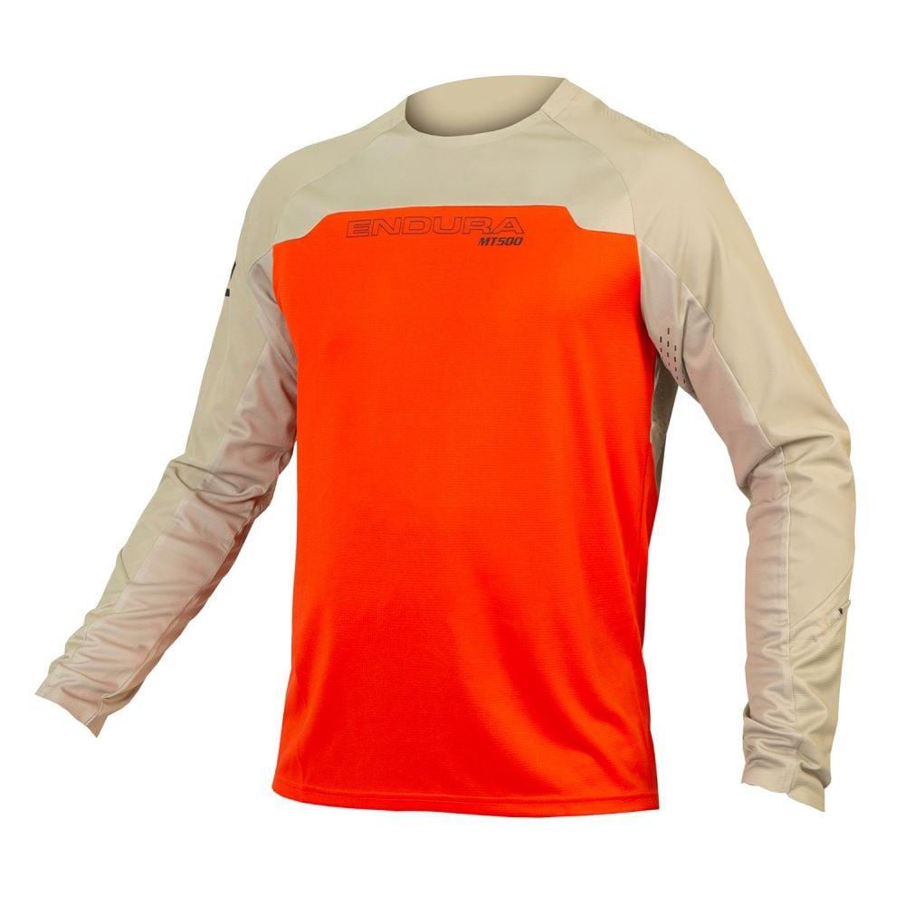 Endura MT500 Burner Trikot (langarm) - Liquid-Life #Wähle Deine Farbe_Paprika