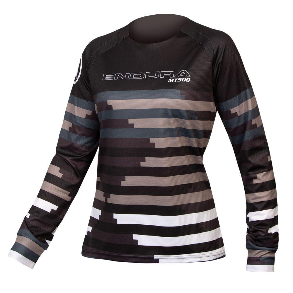 Endura MT500 Supercraft T-Shirt Damen (langarm) - Liquid-Life #Wähle Deine Farbe_Schwarz