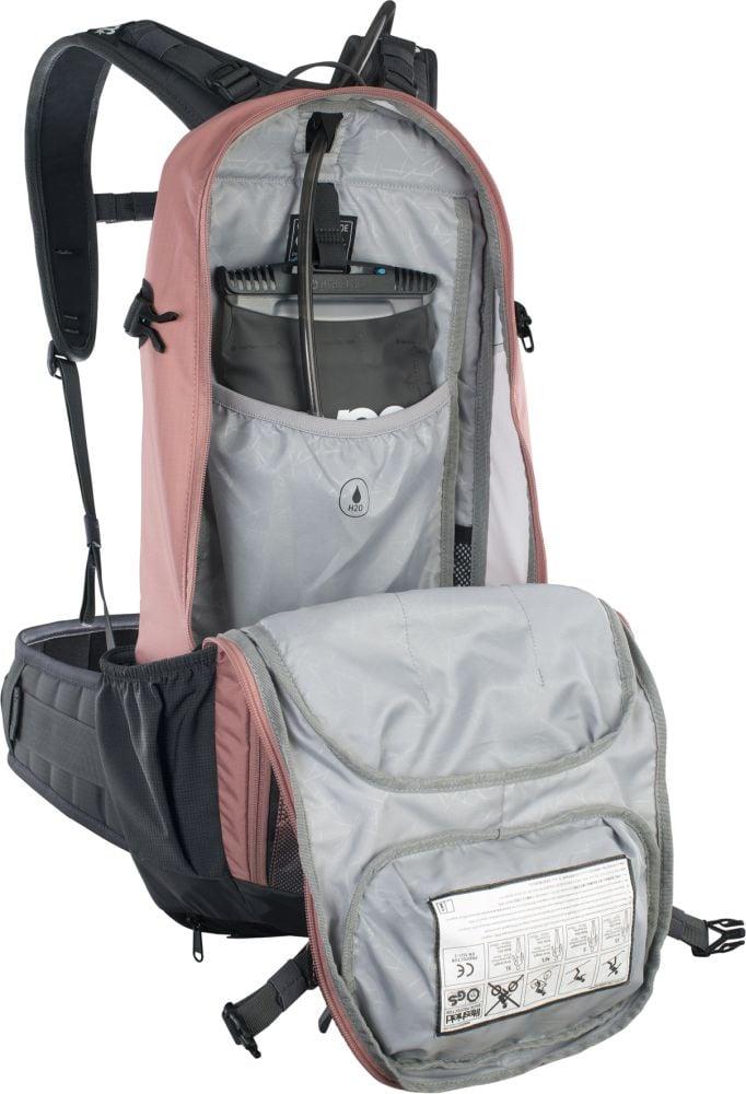 Evoc FR Enduro 16 - Liquid-Life #Wähle Deine Farbe_Dusty Pink - Carbon Grey