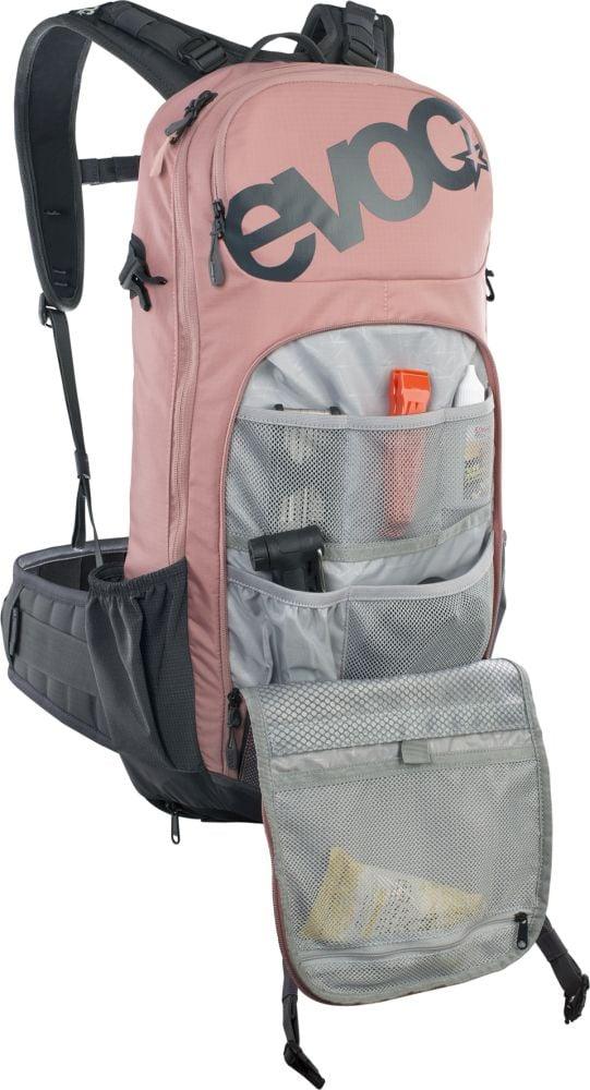 Evoc FR Enduro 16 - Liquid-Life #Wähle Deine Farbe_Dusty Pink - Carbon Grey