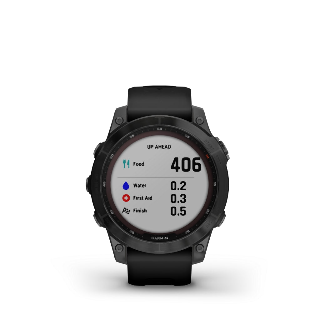 Garmin fenix® 7 - Sapphire Solar Edition DLC Ti w/B - Liquid-Life #Wähle Deine Farbe_Black