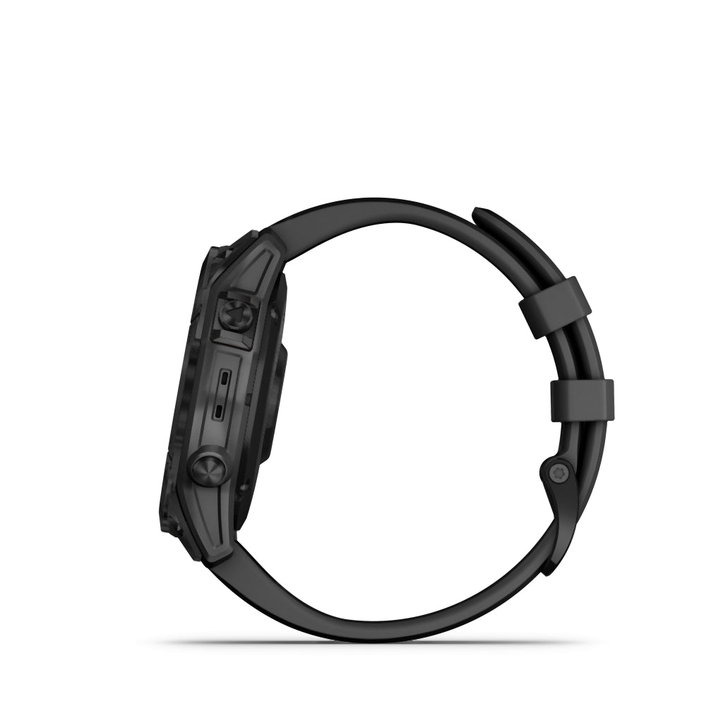 Garmin fenix® 7 - Sapphire Solar Edition DLC Ti w/B - Liquid-Life #Wähle Deine Farbe_Black