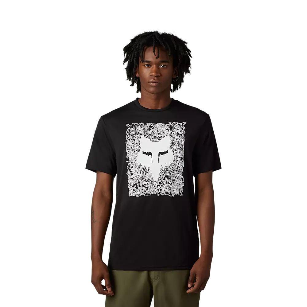 Fox Auxlry SS Tech Tee - Liquid-Life #Wähle Deine Farbe_Black