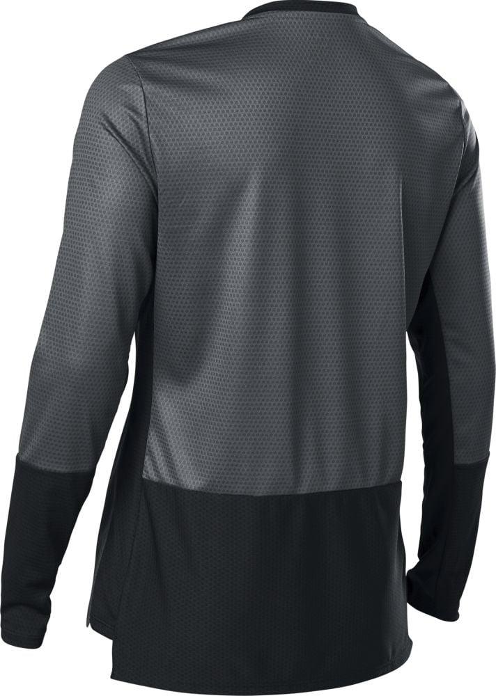 Fox Damen Defend LS Jersey - Liquid-Life #Wähle Deine Farbe_Dark Shadow