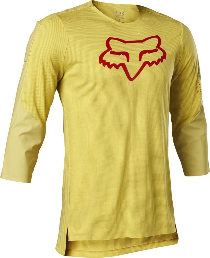 Fox Flexair 3/4 Delta Jersey - Liquid-Life #Wähle Deine Farbe_PR Yellow