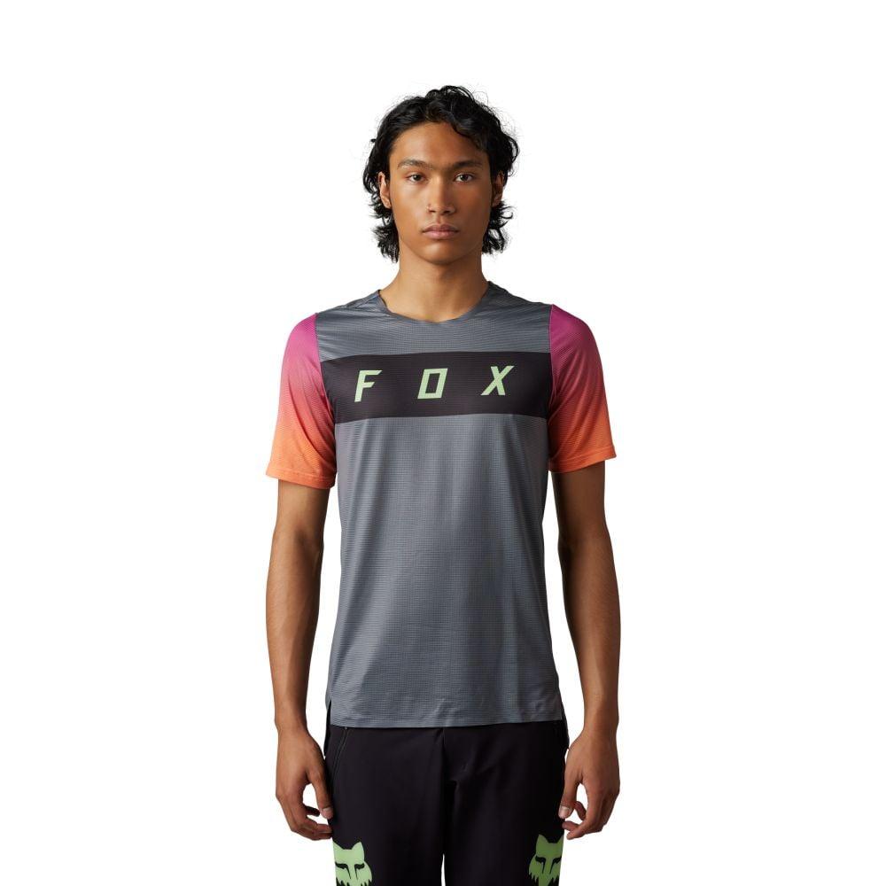 Fox Flexair SS Jersey Arcadia 2023 - Liquid-Life #Wähle Deine Farbe_Black