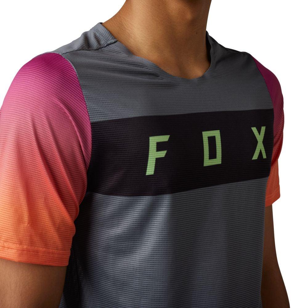Fox Flexair SS Jersey Arcadia 2023 - Liquid-Life #Wähle Deine Farbe_Black