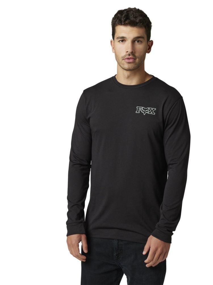 Fox Langärmliges Drirelease® T-Shirt Out and About - Liquid-Life #Wähle Deine Farbe_Black
