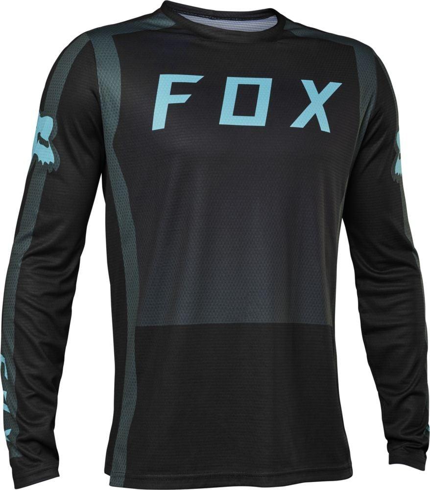 Fox Langärmliges Jersey Defend Youth - Liquid-Life #Wähle Deine Farbe_Emerald