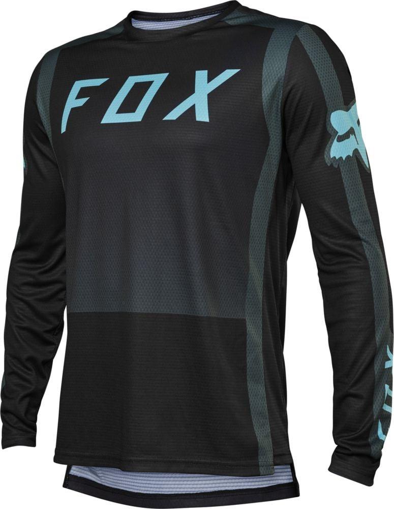 Fox Langärmliges Jersey Defend Youth - Liquid-Life #Wähle Deine Farbe_Emerald