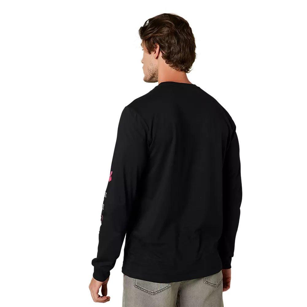 Fox Langärmliges Premium-T-Shirt Detonate - Liquid-Life #Wähle Deine Farbe_Black