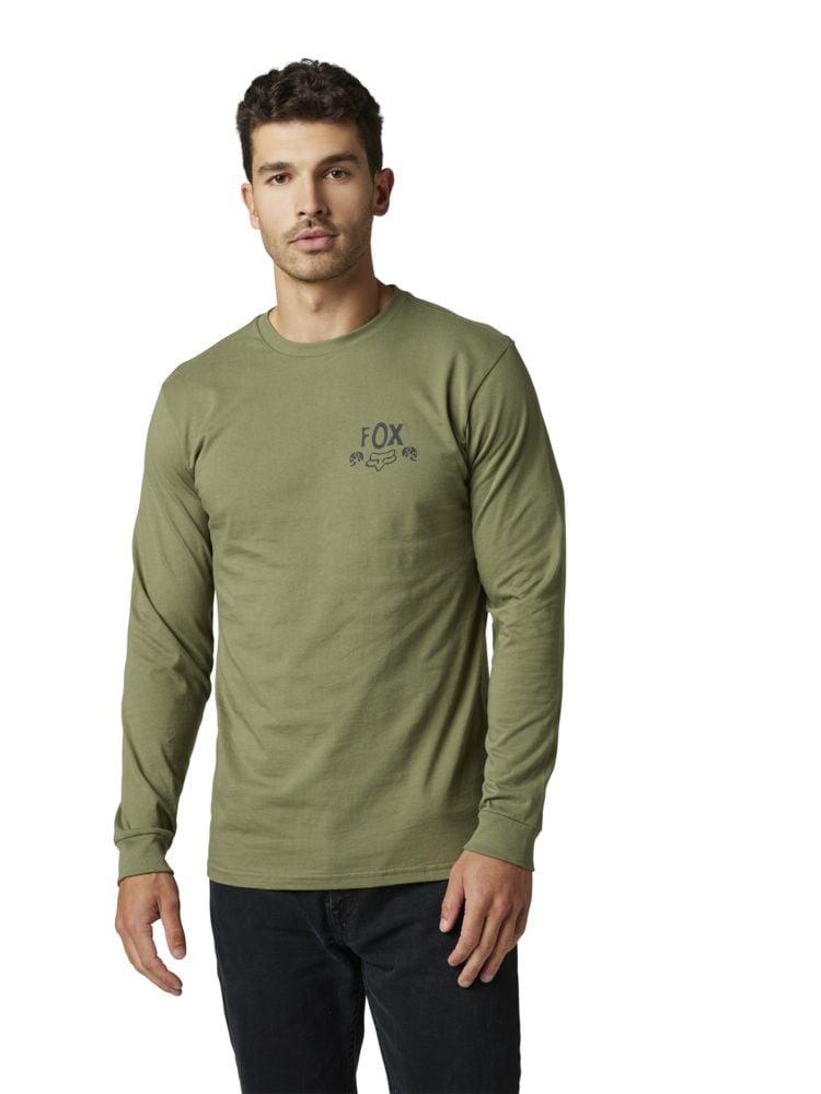 Fox Langärmliges Premium-T-Shirt No - Liquid-Life #Wähle Deine Farbe_Contest Army