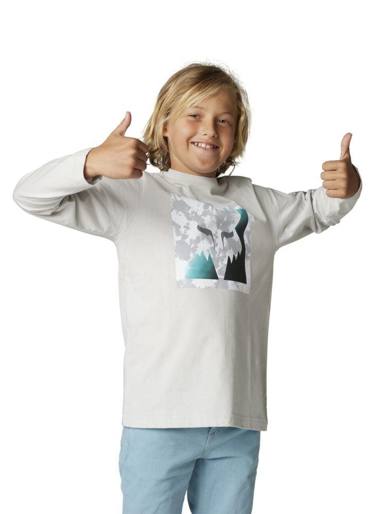 Fox Langärmliges T-Shirt Detonate Youth - Liquid-Life #Wähle Deine Farbe_Light Grey